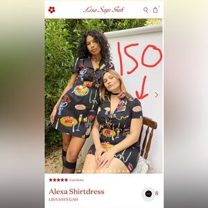 ISO Lisa Says Gah Alexa Shirtdress in L or XL (not selling!)